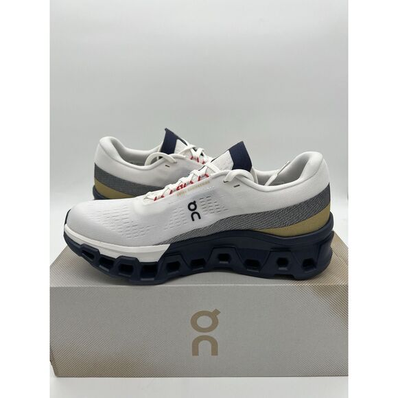 On Cloud Cloudmonster 2 Women’s Size 10 White Midnight 3WE30580148 Running - Picture 9 of 11